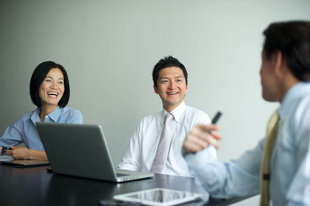 在办公室成功的团队合作